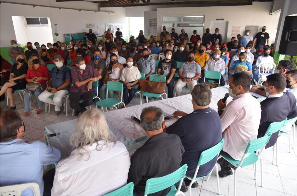 Prefeitura realiza audiência pública para discutir estudo recuperação do litoral de Caucaia