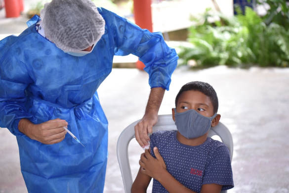 Caucaia antecipa vacinação contra influenza e sarampo em crianças de seis meses a 5 anos